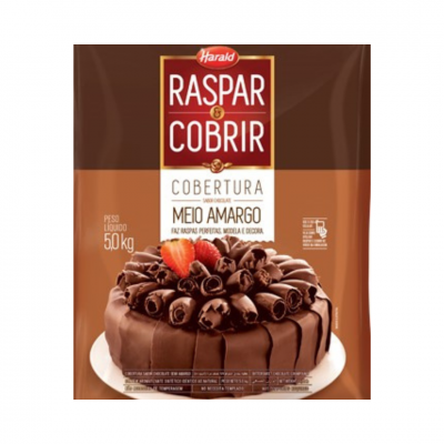 Cobertura Raspar e Cobrir Harald Meio Amarga 5 Kg