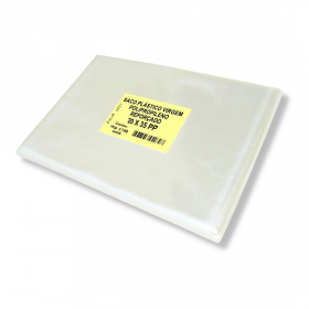 Saco Liso PP 20 x 35 cm sem Sanfona Emar