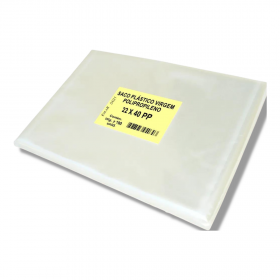 Saco Liso PP 22 X 40 cm sem Sanfona Emar