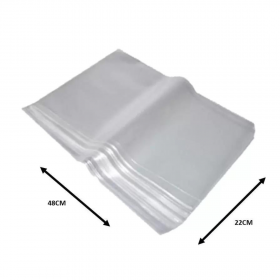 Saco Liso PP 22 x 48 cm sem Sanfona