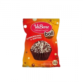 Mini Ball de Chocolate ao Leite/Branco Vabene 500 g