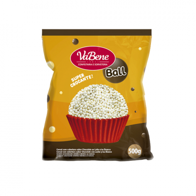 Micro Ball Chocolate Branco Vabene 500 g