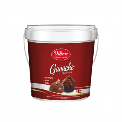 Ganache de Chocolate ao Leite Vabene 4 Kg