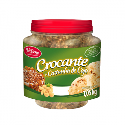 Crocante de Castanha de Caju Vabene 1,05 Kg