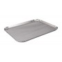 Bandeja em Inox com Canto Crespo 29 x 19 x 2 cm