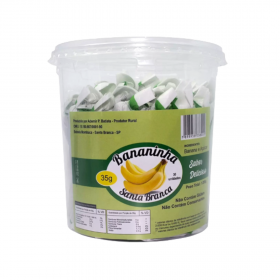 Bananinha Santa Branca Cristal - 30 Unidades